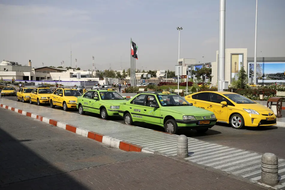 افزایش تاکسی‌های فرودگاه مهرآباد در ایام نوروز