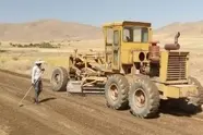 اجرای پروژه راه روستایی مدوار در شهربابک وارد مرحله جدید شد