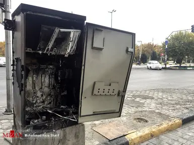 اغتشاشات اشرار به بهانه اعلام نرخ جدید بنزین