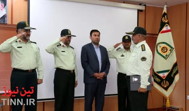فرمانده جدید پلیس فرودگاه سردار جنگل رشت معرفی شد