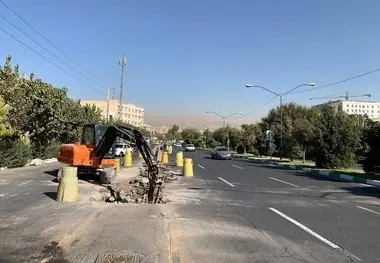 دو پروژه ترافیکی در منطقه ۸ تهران آغاز شد