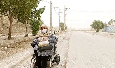 گرد و خاک در آبادان