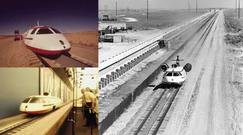 Hovertrain؛ قطار راکتی (1)