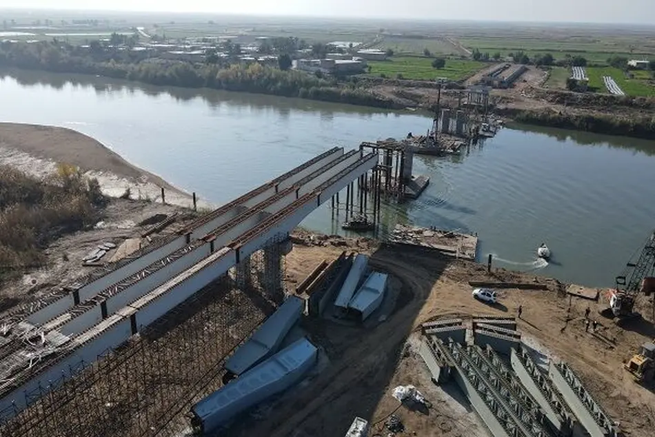 پیشرفت ۸۸ درصدی احداث پل عنافچه در خوزستان
