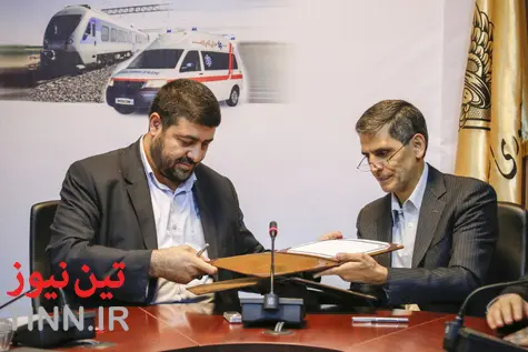 امضا تفاهم‌نامه همکاری بین راه‌آهن و اورژانس