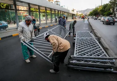 سرنوشت نرده های بی آر تی تهران چه شد؟ درخواست شفاف سازی درباره هزینه های شهرداری