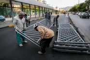 سرنوشت نرده های بی آر تی تهران چه شد؟ درخواست شفاف سازی درباره هزینه های شهرداری