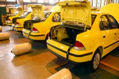 مخازن سوخت «CNG» تاکسی های درون شهری رایگان تعویض می شود