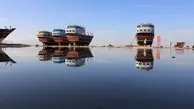 یک فروند لنج خارجی متجاوز به آبهای ایران در کیش توقیف شد
