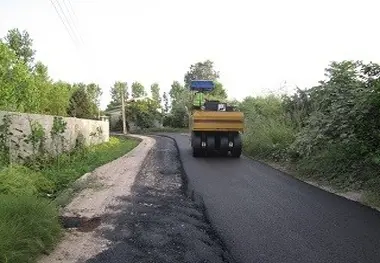 بهسازی و آسفالت محورهای روستایی شهرستان قائمشهر