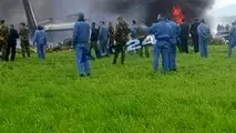 سقوط یک فروند هواپیما  در الجزایر؛ 200 نفر کشته شدند
