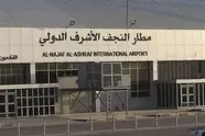 استقبال جالب فرودگاه نجف از اولین پرواز ایرانی پس از جنگ