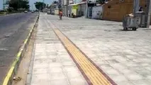 پیاده‌روهای مناطق جنوبی بوشهر اصلاح و بهسازی می‌شوند