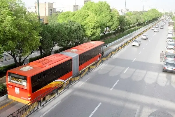 چهارمین خط اتوبوس تندرو به طول 18 کیلومتر آماده بهره برداری است