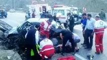 یک کشته بر اثر تصادف در سوادکوه