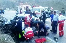 یک کشته بر اثر تصادف در سوادکوه