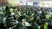 ازدحام در فرودگاه نجف/ این بار عوارض ۱۰ دلاری زائران را غافلگیر کرد