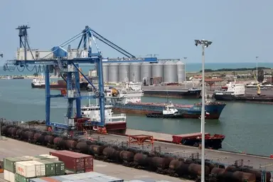  Rail Cargo Transport from Amirabad Port Surges 166% 