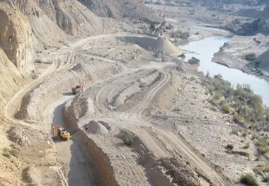 تکمیل کالورت انحراف آب سد دشت پلنگ