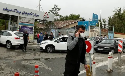 ازدحام مرکز تعویض پلاک خودرو تهران
