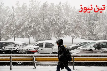 برف و ترافیک تهران