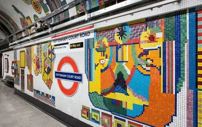 طراحی ایستگاه‌های متروی جهان به شکل گالری هنری +عکس