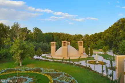 آب انبار یزد در پارک ملی ایران کوچک