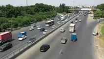 بارش باران و مه گرفتگی در برخی جاده های استان های مازندران، اردبیل و گیلان