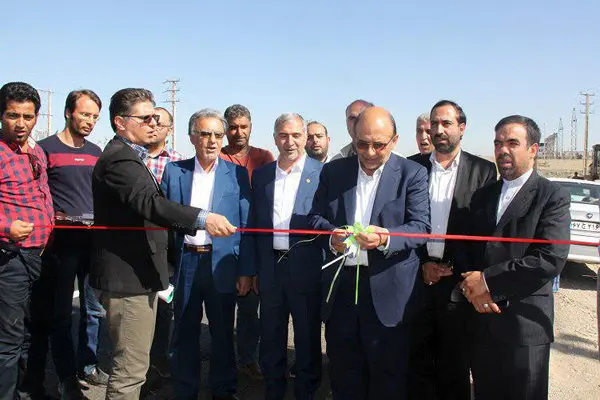 افتتاح پروژه راهسازی ماهدشت به کیانمهر در البرز