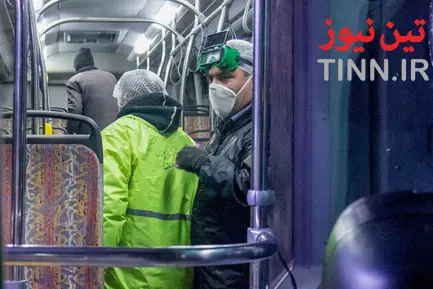 ضدعفونی و شستشوی اتوبوس های شهری اراک برای پیشگیری از کرونا