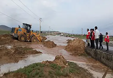 تشریح عملکرد راهداران در سیل محور «فشم»