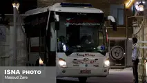 انتقال مصدومان حادثه قطار مشهد - یزد با اتوآمبولانس 