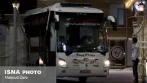 انتقال مصدومان حادثه قطار مشهد - یزد با اتوآمبولانس 