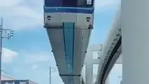 نوعی دیگر از حمل و نقلی مسافری ریلی؛ قطار  معلق 