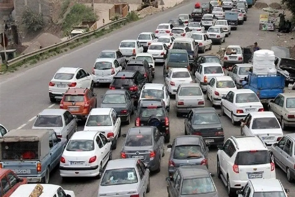 آخرین وضعیت جاده های کشور؛ ترافیک سنگین در آزادراه تهران شمال ۵ تیر