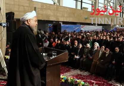 مراسم افتتاح راه آهن میانه - بستان آباد