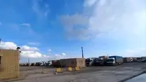 بی‌ نظمی در پارکینگ مرز ماهیرود؛ اعتراض رانندگان کامیون به پرداخت نشدن حق خواب و رانت در تخلیه بار