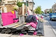 انسداد پیاده‌ روها در پروژه‌ های عمرانی؛ تهدیدی جدی برای ایمنی عابران پیاده