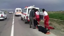 تصادف رخ به رخ در گردنه اسدآباد حادثه آفرید