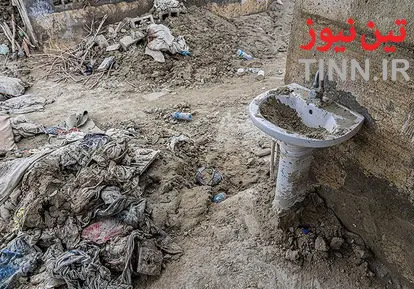 مناطق سیل زده دشتیاری چابهار