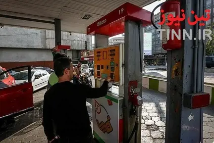 پمپ بنزین های تهران پس از اعلام سهمیه بندی