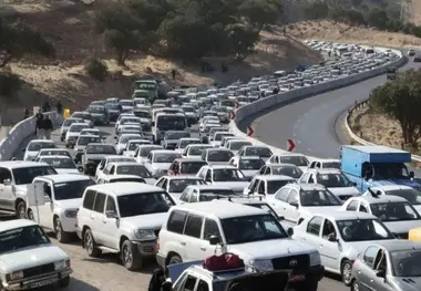محدودیت تردد در محور اسلام‌ آبادغرب به خسروی 