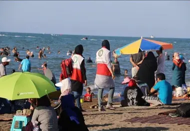 
نجات ۵۴۴ نفر در دریای خزر طی یک ماه اخیر
