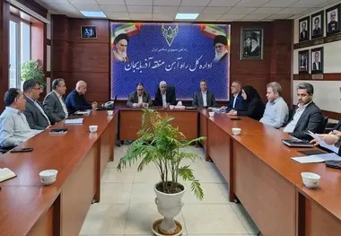نشست با شرکت‌ های فورواردری در اداره کل راه‌ آهن آذربایجان 