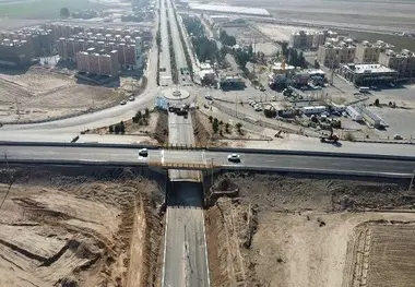 بهره‌ برداری از تقاطع غیرهمسطح آرادان در محور تهران مشهد


