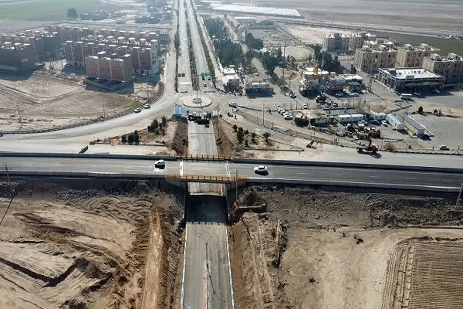 بهره‌ برداری از تقاطع غیرهمسطح آرادان در محور تهران مشهد

