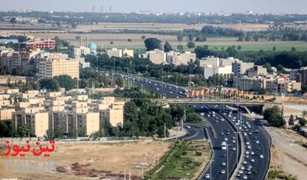 جدول وضعیت ترافیک لحظه‌ای راه‌های اصلی و فرعی استان تهران - ۲