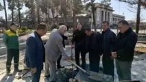 آیین روز درختکاری در راه‌ آهن تهران برگزار شد/راه‌ آهن؛ پیشگام حمل‌ ونقل پاک و توسعه فضای سبز