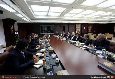 گزارش تصویری/ دیدار وزیر راه و شهرسازی با وزیر تجارت خارجی ازبکستان
