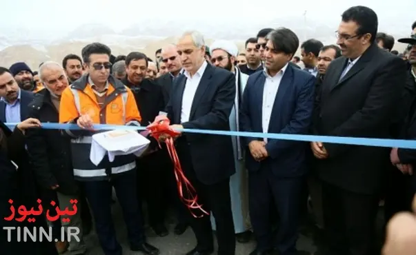 پروژه احداثو آسفالت محور جوشقان - پشت بام - دوبرجه شهرستان جاجرم در خراسان شمالی افتتاح شد